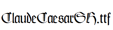 ClaudeCaesarSH.ttf