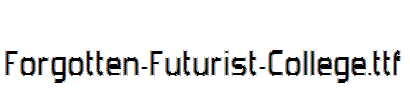 Forgotten-Futurist-College.ttf