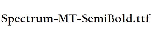 Spectrum-MT-SemiBold.ttf