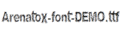 Arenatox-font-DEMO.ttf