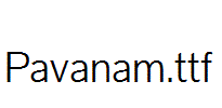 Pavanam.ttf