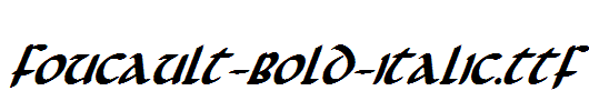 Foucault-Bold-Italic.ttf