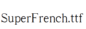 SuperFrench.ttf