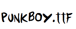 Punkboy.ttf