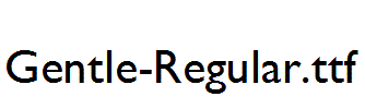 Gentle-Regular.ttf