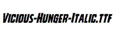 Vicious-Hunger-Italic.ttf