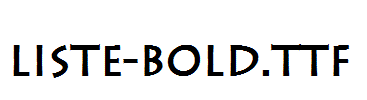 Liste-Bold.ttf