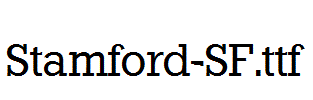 Stamford-SF.ttf