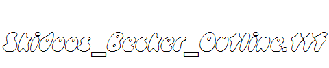 Skidoos_Becker_Outline.ttf