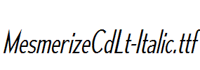 MesmerizeCdLt-Italic.ttf