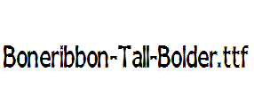 Boneribbon-Tall-Bolder.ttf