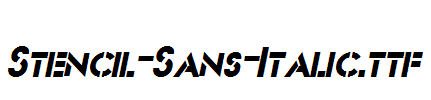 Stencil-Sans-Italic.ttf