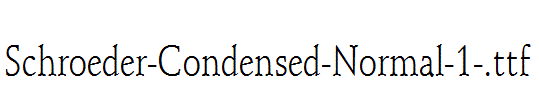 Schroeder-Condensed-Normal-1-.ttf