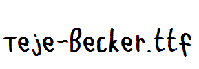 Teje-Becker.ttf