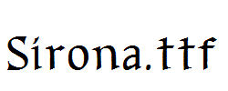 Sirona.ttf