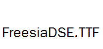 FreesiaDSE.ttf