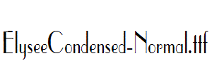 ElyseeCondensed-Normal.ttf