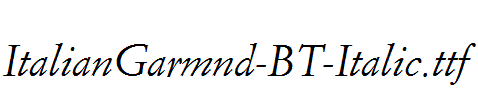 ItalianGarmnd-BT-Italic.ttf