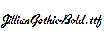 JillianGothic-Bold.ttf