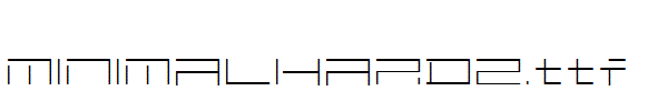 MINIMALHARD2.ttf