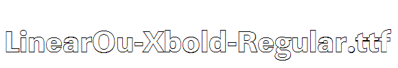 LinearOu-Xbold-Regular.ttf