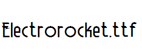 Electrorocket.otf