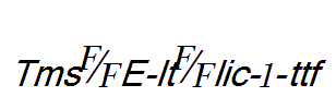 TmsFE-Italic-1-.ttf