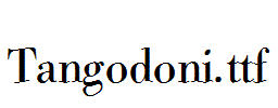 Tangodoni.ttf