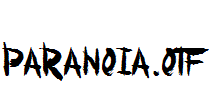 Paranoia.otf