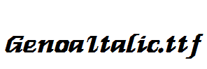 GenoaItalic.ttf