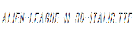 Alien-League-II-3D-Italic.ttf