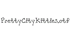 PrettyCityKitties.otf