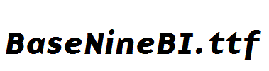 BaseNineBI.ttf