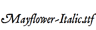 Mayflower-Italic.ttf