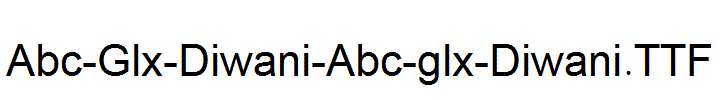 Abc-Glx-Diwani-Abc-glx-Diwani.ttf