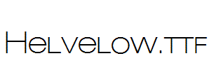 Helvelow.ttf