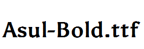 Asul-Bold.ttf