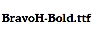 BravoH-Bold.ttf