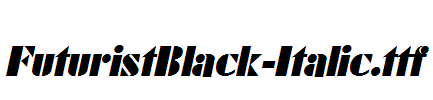 FuturistBlack-Italic.ttf