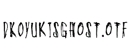 DKOyukisGhost.otf