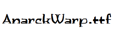 AnarckWarp.ttf