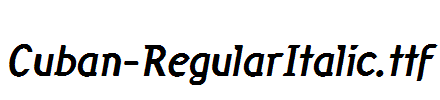 Cuban-RegularItalic.ttf