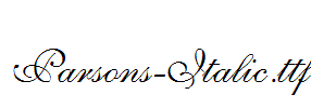 Parsons-Italic.ttf