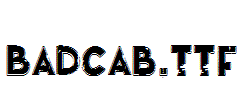 Badcab.ttf