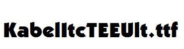 KabelItcTEEUlt.ttf