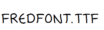 Fredfont.ttf