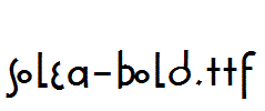 Solea-Bold.ttf