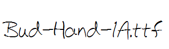 Bud-Hand-1A.ttf