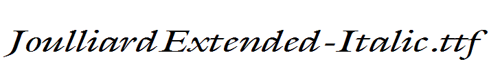 JoulliardExtended-Italic.ttf