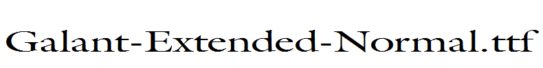 Galant-Extended-Normal.ttf